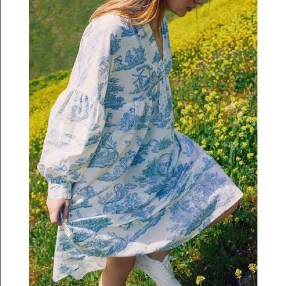 ISO Urban Outfitters x Laura Ashley Toile Dress